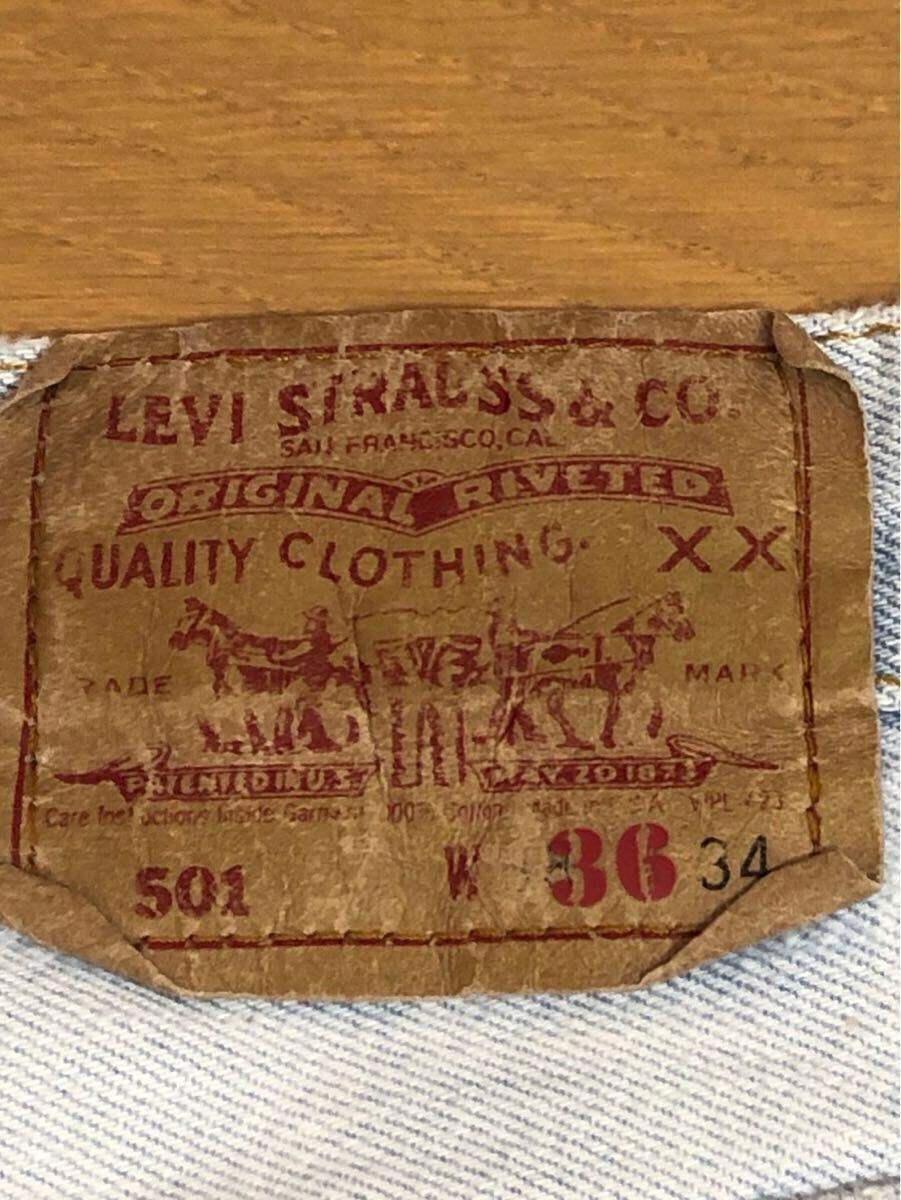 Levi's AUTHORIZED VINTAGE 501 MADE IN THE USA W36