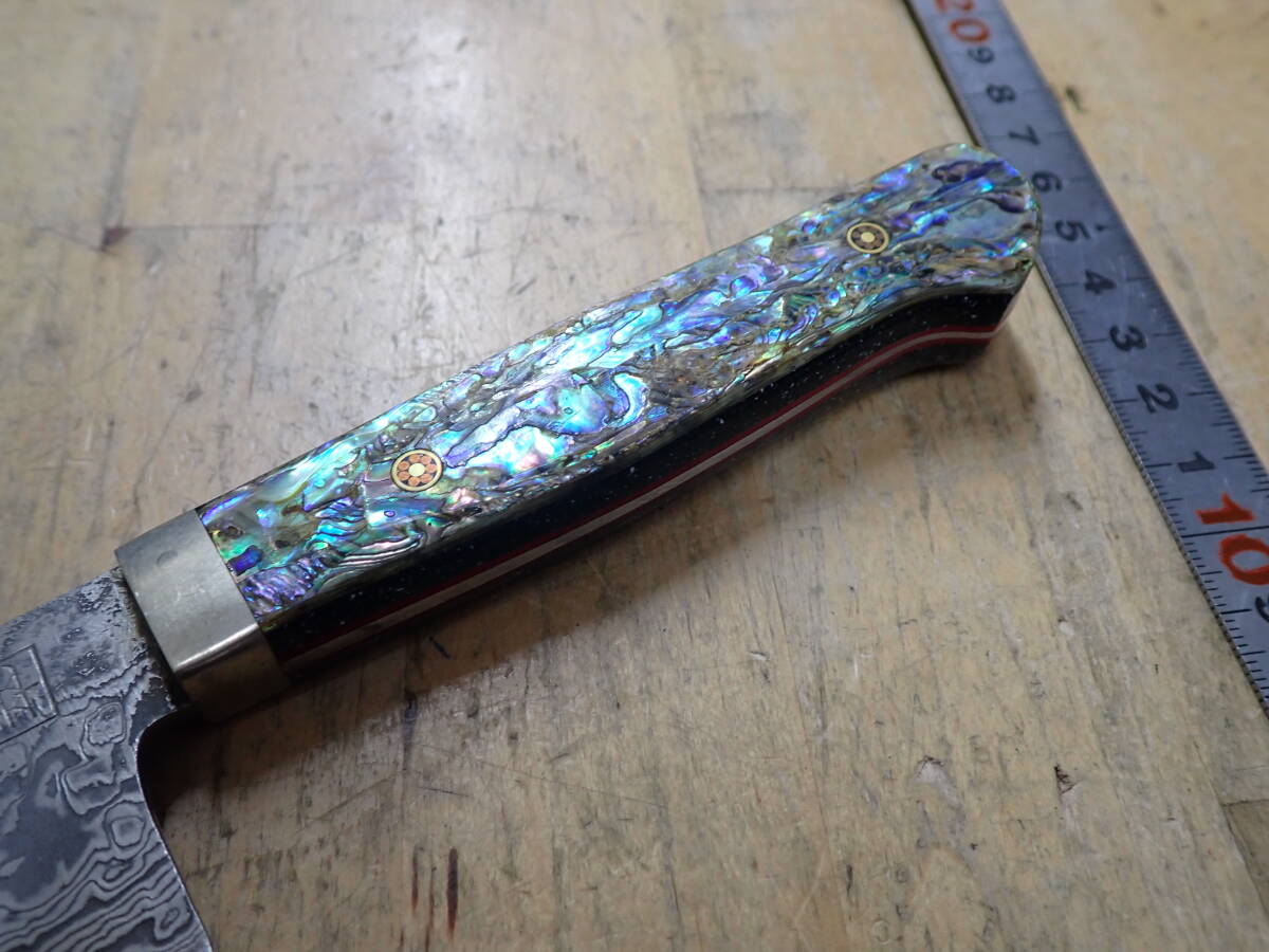 『W09C』伊藤裕翠　カスタム 包丁 牛刀 洋包丁　アバロン