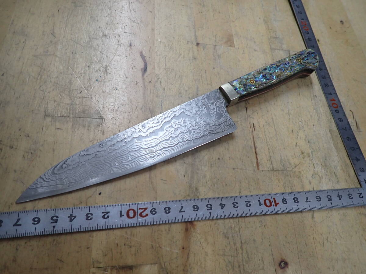 『W09C』伊藤裕翠　カスタム 包丁 牛刀 洋包丁　アバロン