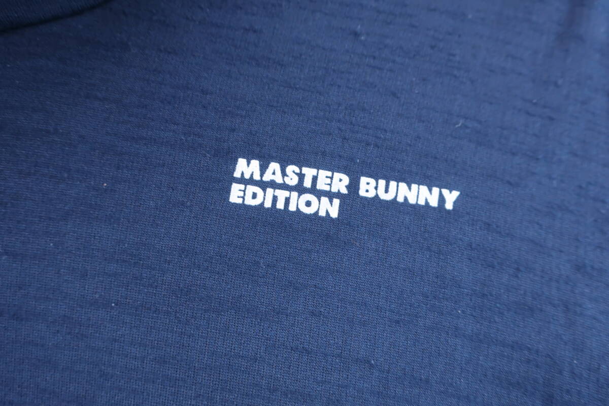 【50%オフ】MASTER BUNNY EDITION(マスターバニーエディション) ハイネックシャツ 紺 レディース ゴルフウェア 2307-0157 中古_画像2