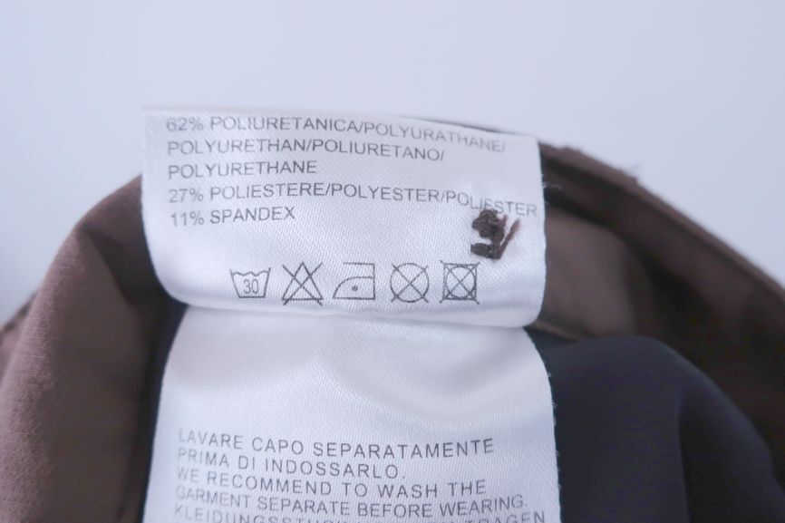 【50%オフ】【美品】CHERVO(シェルボ) パンツ 茶 レディース I48 ゴルフウェア 2212-0269 中古_画像7