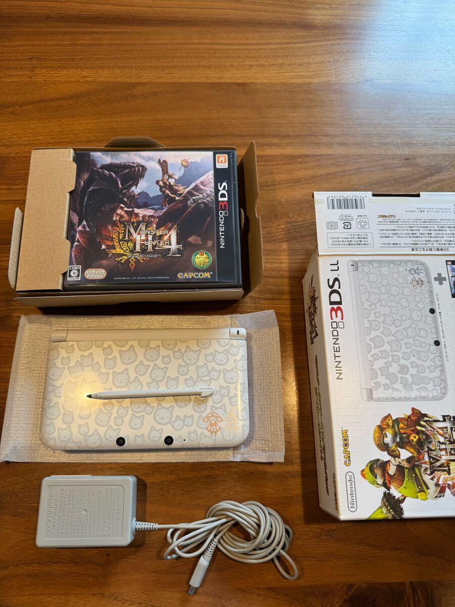 ニンテンドー3DS LL ミント×ホワイト 本体 ソフト 充電器セット