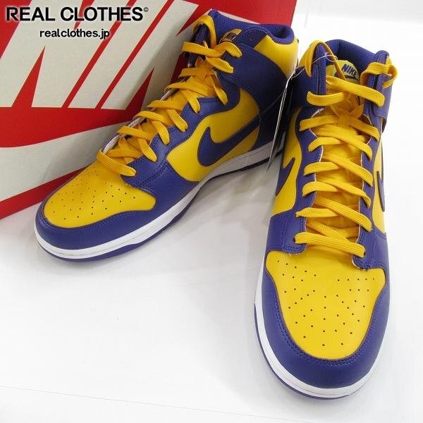 DUNK HIGH RETRO "LAKERS" DD1399-500 (コートパープル/コートパープル)