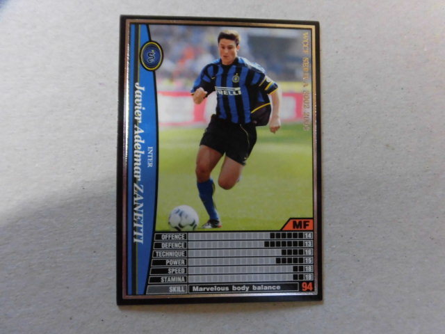 WCCF 02-03 黒 ハヴィエル?サネッティ 109 /288