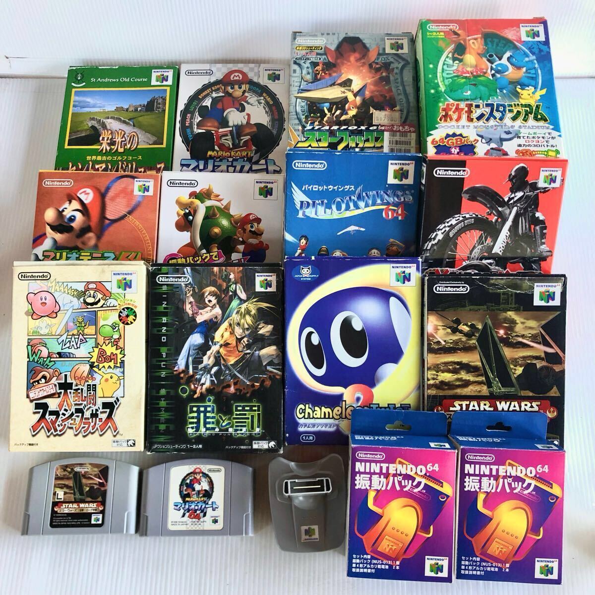 ソフト11本付 ニンテンドー64 マリオ ゼルダ スマブラ ポケモン