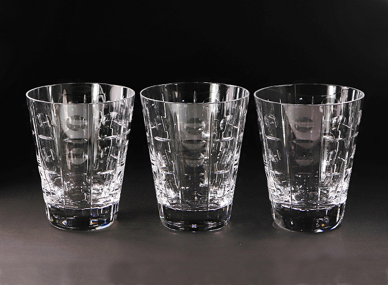 バカラ エキノックス オールドファッション クリスタル ガラス タンブラー Baccarat Equinoxe SG227_画像2