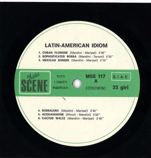 V.A. / LATIN - AMERICAN IDIOM / INDUSTRY + TRAFFIC + MODERN WORK (オリジナル盤)