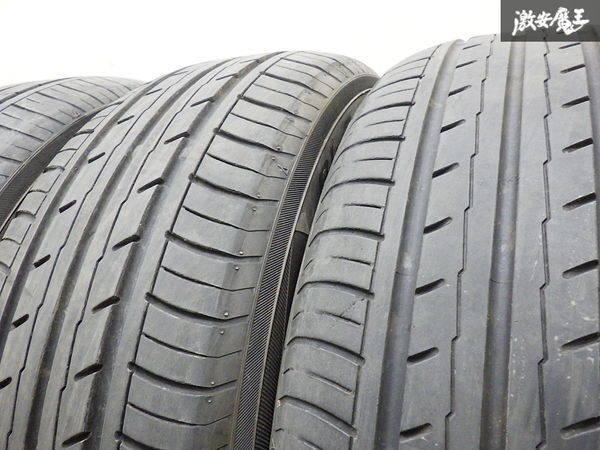 ●【溝有!! 走行OK!!】 2022年制 ヨコハマ BluEarth-ES ES32 185/55R15 82V 4本 フィット ヴィッツ ノート マーチ スイフト デミオ 棚M-2