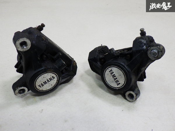 【破損無(wú)】YAMAHA ヤマハ 純正 46X FZ400R ノーマル フロント ブレーキ キャリパー 2個(gè)セット 即納 在庫(kù)有 棚