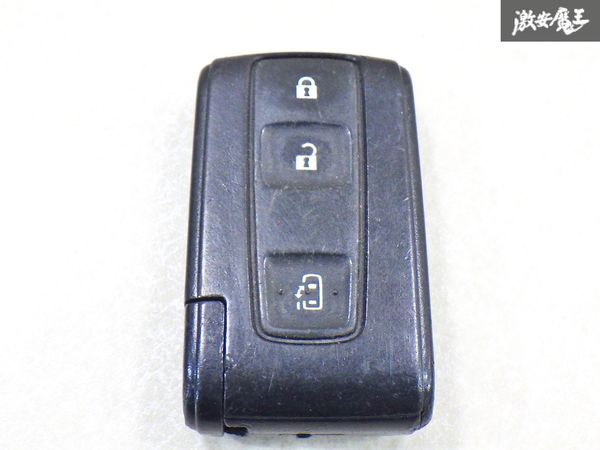 [ с гарантией!!] Daihatsu оригинальный Tanto Custom автоматическая раздвижная дверь дистанционный ключ дистанционный ключ 3 кнопка *007YUUL0277* немедленная уплата полки 9-4-F