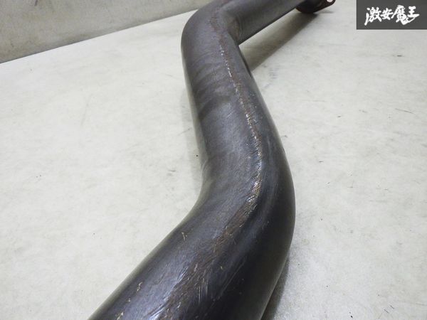 【売り切り！】JZX00 マーク2 チェイサー クレスタ 后期 1JZ-GTE 中間 パイプ ストレート センター マフラー 76φ ドリ車加工用に 棚F-7