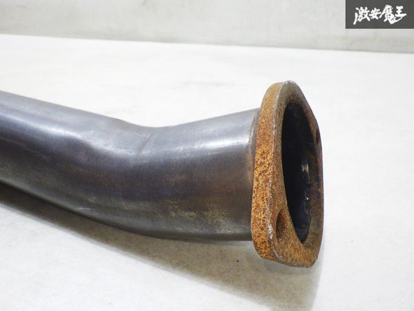 【売り切り！】JZX00 マーク2 チェイサー クレスタ 后期 1JZ-GTE 中間 パイプ ストレート センター マフラー 76φ ドリ車加工用に 棚F-7