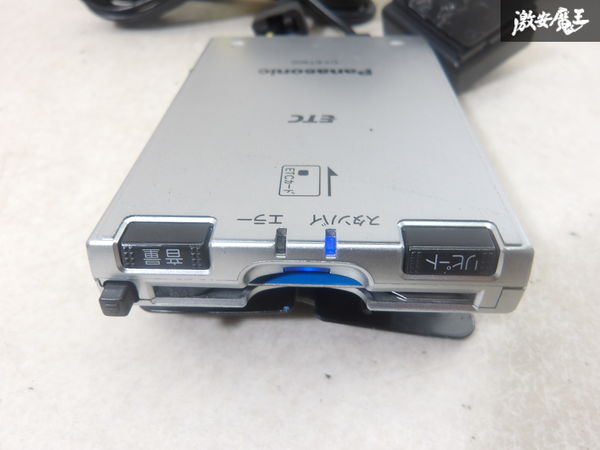【保証付!!】 普通自動車登録 Panasonic パナソニック CY-ET900D 汎用品 ETC アンテナ 分離型 NCP145 ポルテでの使用 即納 棚4-4-C_画像2