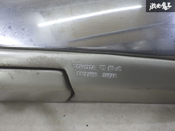 [ зеркало регулировка OK] Toyota оригинальный GX71 Cresta зеркало на двери зеркало заднего вида левый и правый в комплекте IKI 8081 металлизированный оттенок золота 7 булавка полки 7-1