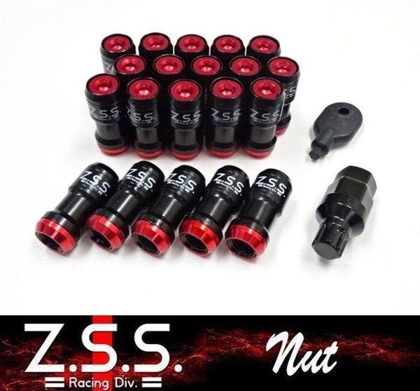 *Z.S.S. рейсинг гайка M12×P1.5 aluminium цвет есть стальная гайка 20шт.@ специальный инструмент царапина предотвращение DC2 DC5 Integra AP1 S2000 новый товар ZSS