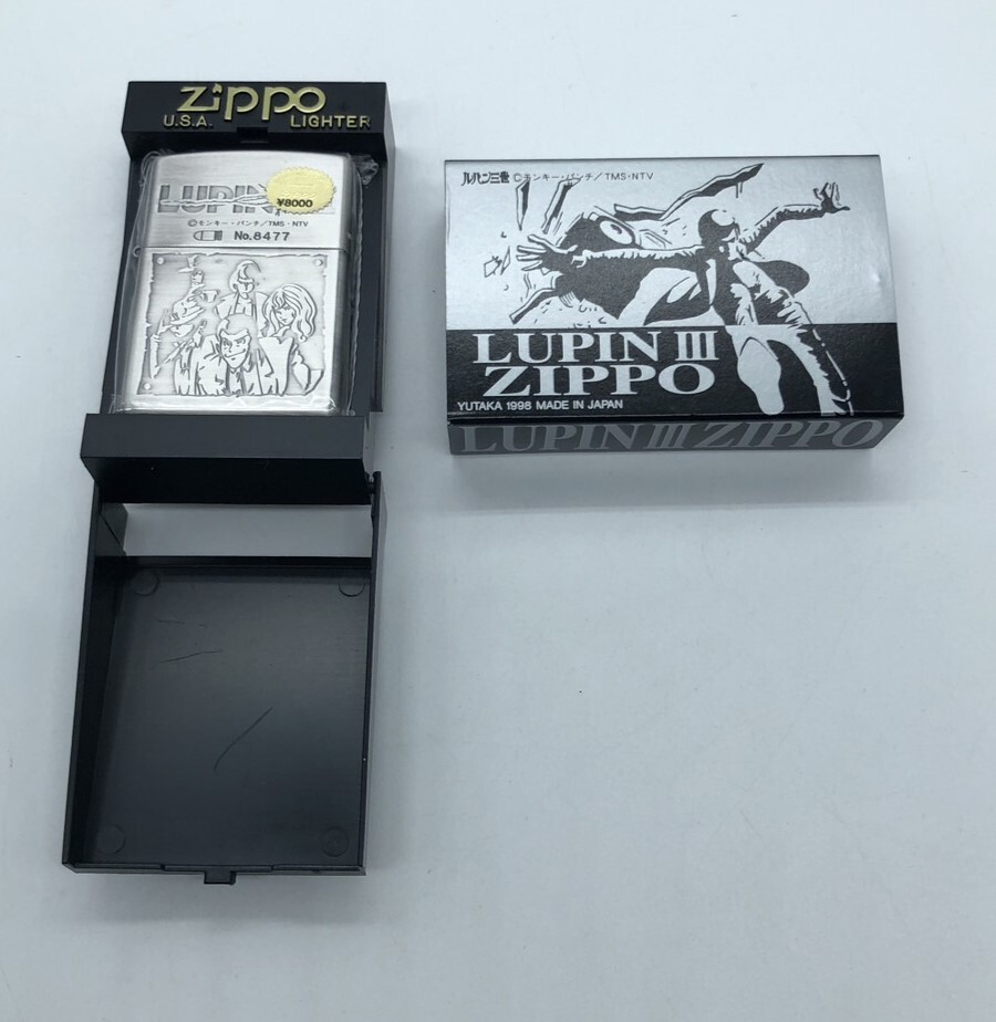 高品質の激安 23023】ルパン三世 LUPINⅢ ZIPPO 未使用品 オールキャスト アニメーション、ヒーロー