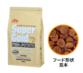 スーパーゴールド フィッシュ＆ポテト 2.4kg 成犬?子犬