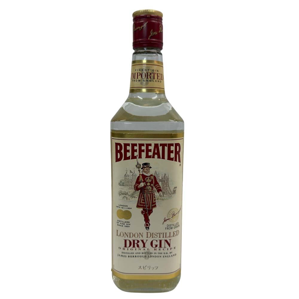 25-1024 【未開栓】ビーフィーター ドライジン 750ml 47% ジン 旧ボトル LONDON DISTILLED BEEFEATER DRY GIN