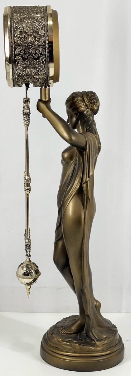 稼働品】 CITIZEN シチズン 女神像 ヴィーナス像 振り子時計