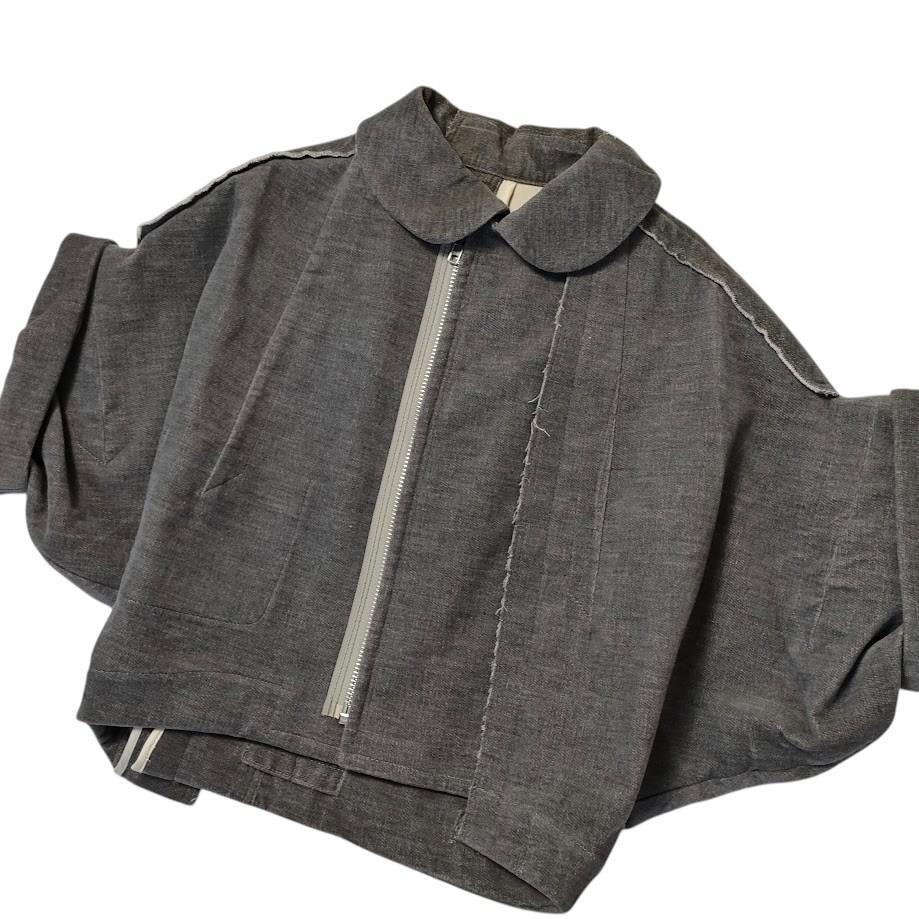 COMME des GARCONS コムデギャルソン 半袖ジップジャケット M
