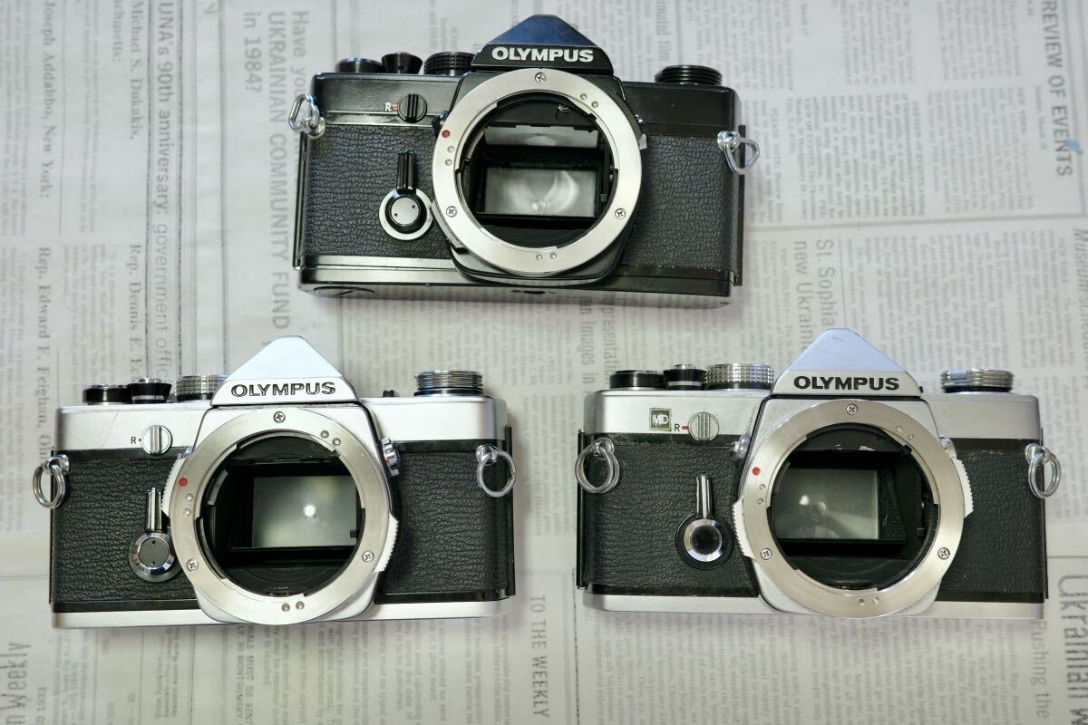 Olympus オリンパス OM-1 ジャンク３臺(tái)セット
