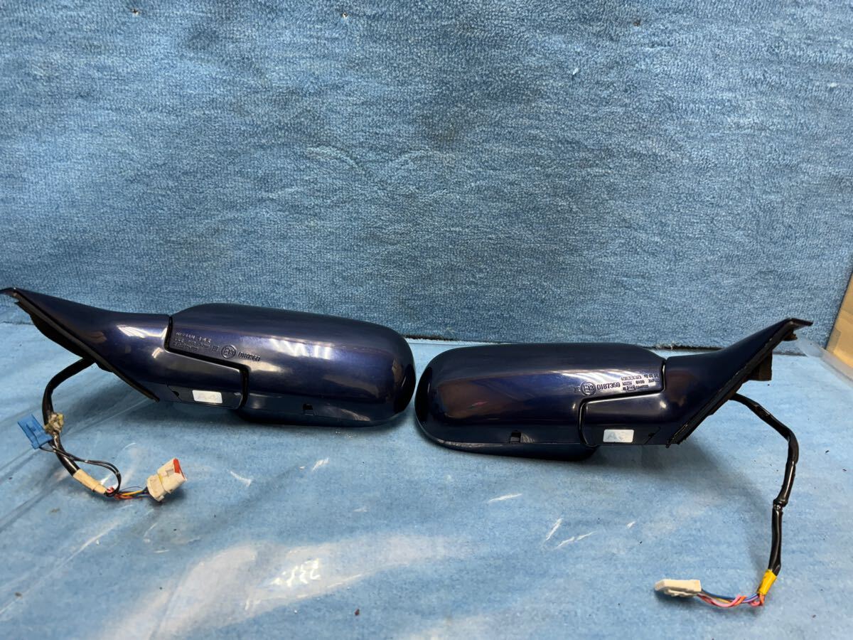 R32GT-R 日産 スカイライン 純正ドアミラー 純正品番 0187359 BNR32 HCR32 左右ドアミラー 動作確認済_画像5