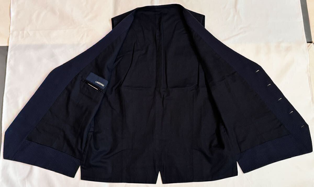 m*a様 ラルディーニ　lardini ベスト　ジレ　46 ネイビー m*a様 ラルディーニ lardini ベスト ジレ 46 ネイビー - メルカリ