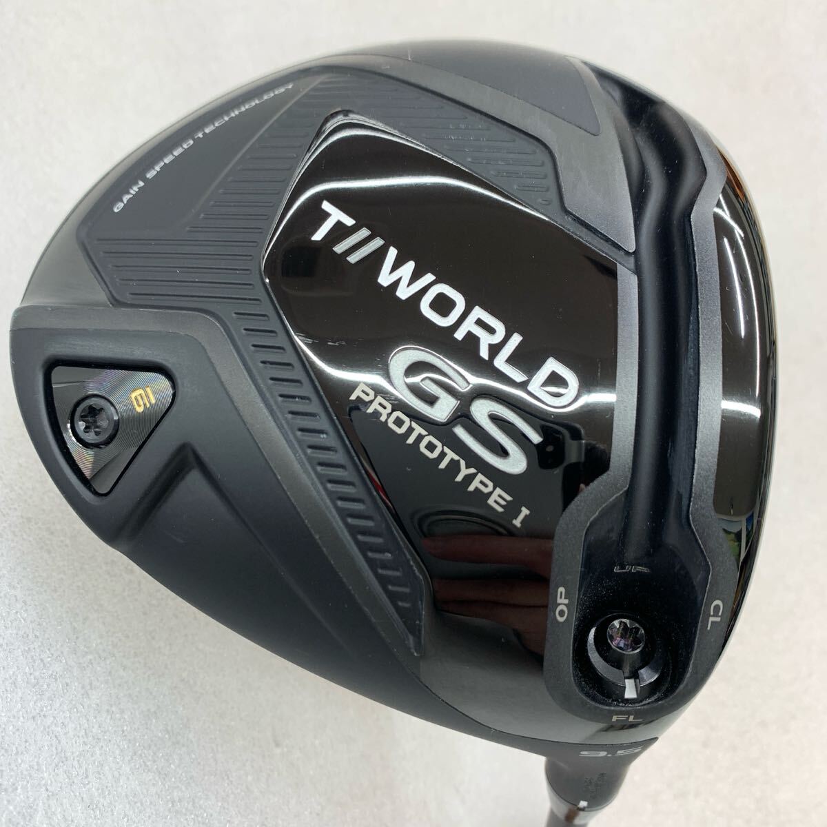 即決■1W / ホンマゴルフ　TOUR WORLD GS PROTOTYPE Ⅰ　VUZARD FZ-5　9.5度　フレックスS　右　カバー有.レンチ無(wú)