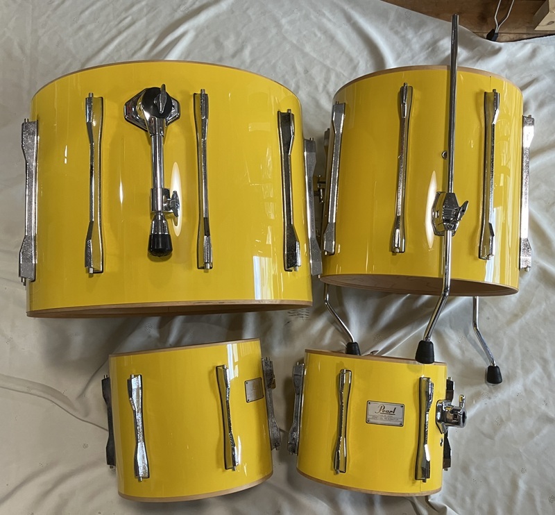 Pearl ZENTHAL RESONATOR 22'BD,16'FT「JUNK扱い」、12’13’TT　ドラムセット