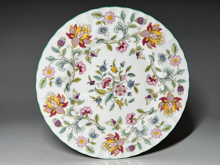 【瑞】ミントン MINTON ハドンホール プレート５枚　徑：２０．２ｃｍ