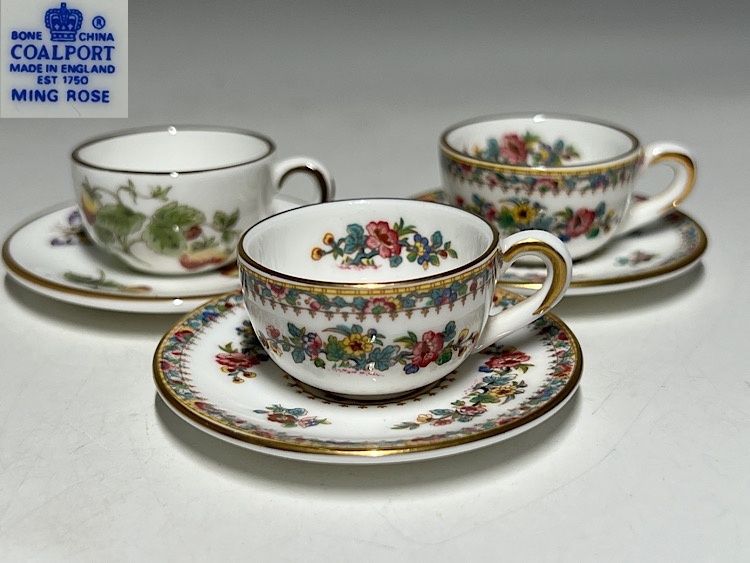 【瑞】COALPORT コールポート ミニチュアカップ＆ソーサー?。晨庭互氓? />
                                    </span> 
                                </div>

								<div   id=