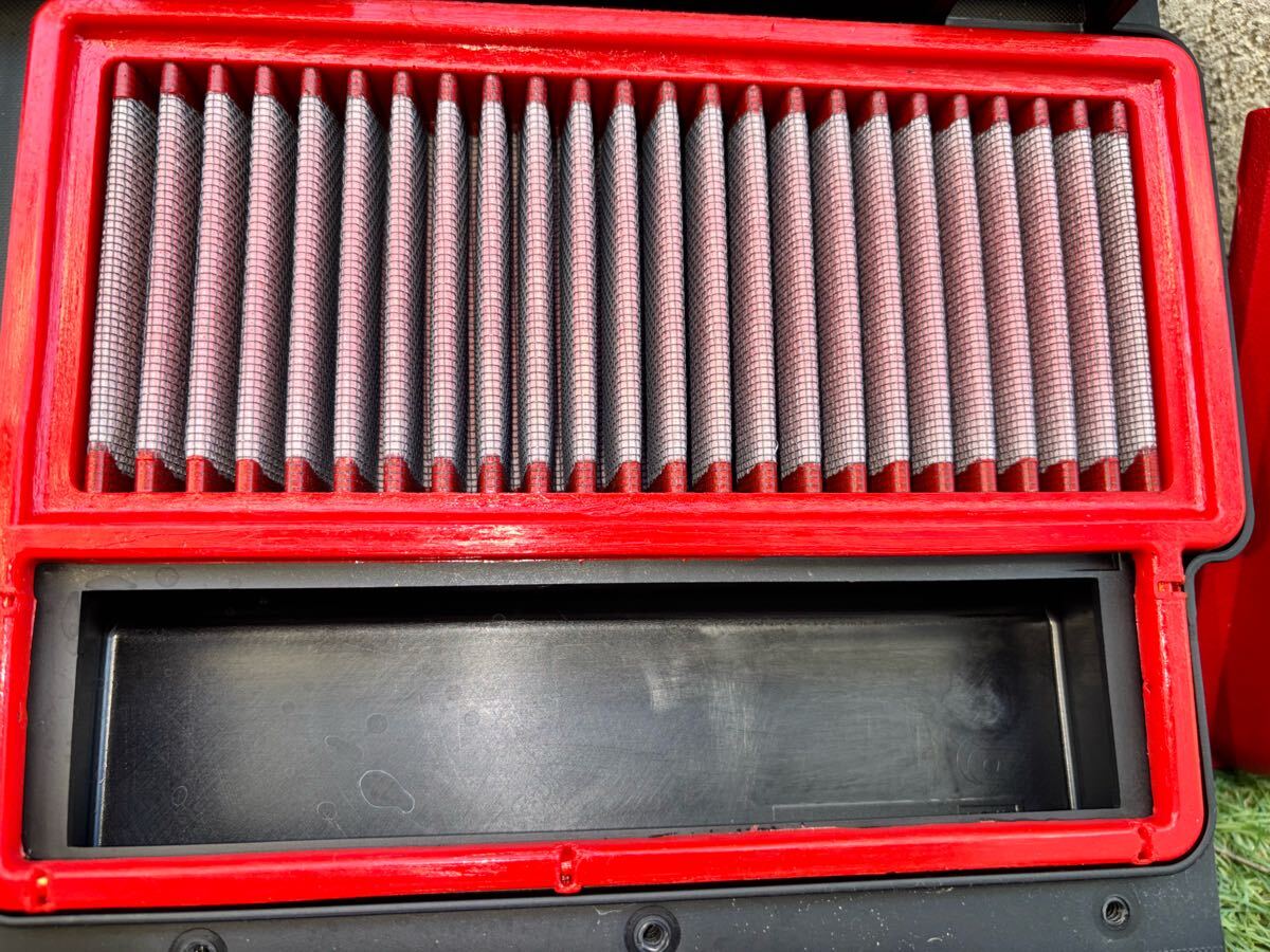 アバルト 595 コンペティツォーネ エンジンカバー エアクリカバー BMCエアクリ付き