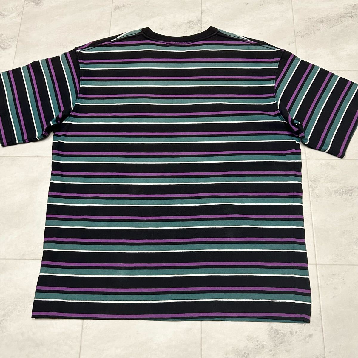 THRASHER MAGAZINE スラッシャー San Francisco ボーダー ロゴ 刺繍 半袖Tシャツ_画像5