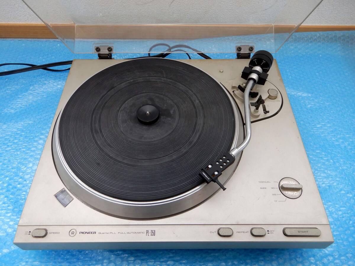 Pioneer Pioneer проигрыватель запись плеер PL-350 текущее состояние доставка 