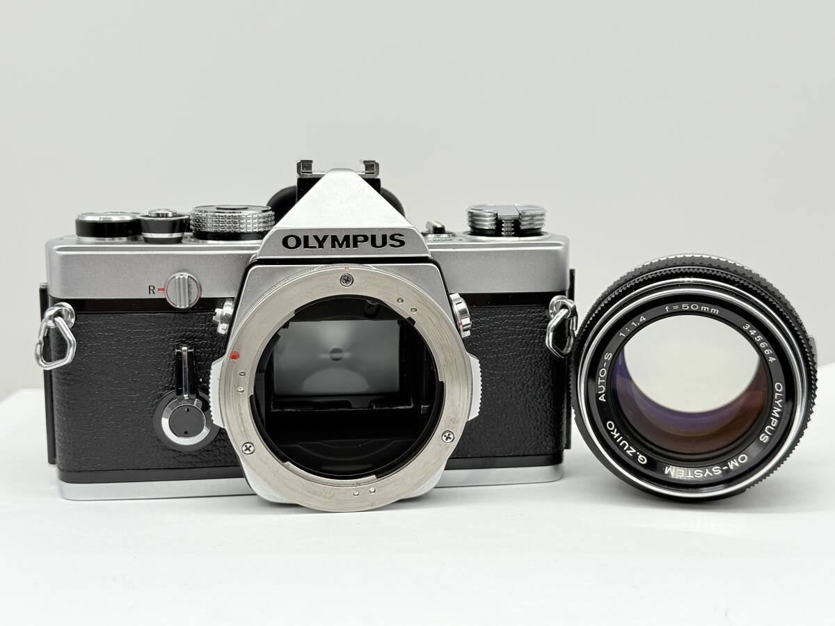 オリンパス OLYMPUS OM-1 /OM-SYSTEM G.ZUIKO AUTO-S 50mm F1.4 レンズセット (P916)