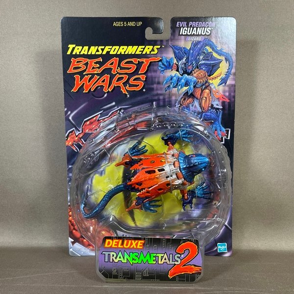 XB266●未開封品【 Hasbro タカラ トランスフォーマー ビーストウォーズ トランスメタルス2 イグアナス(メカエリマキトカゲ) 】フィギュア