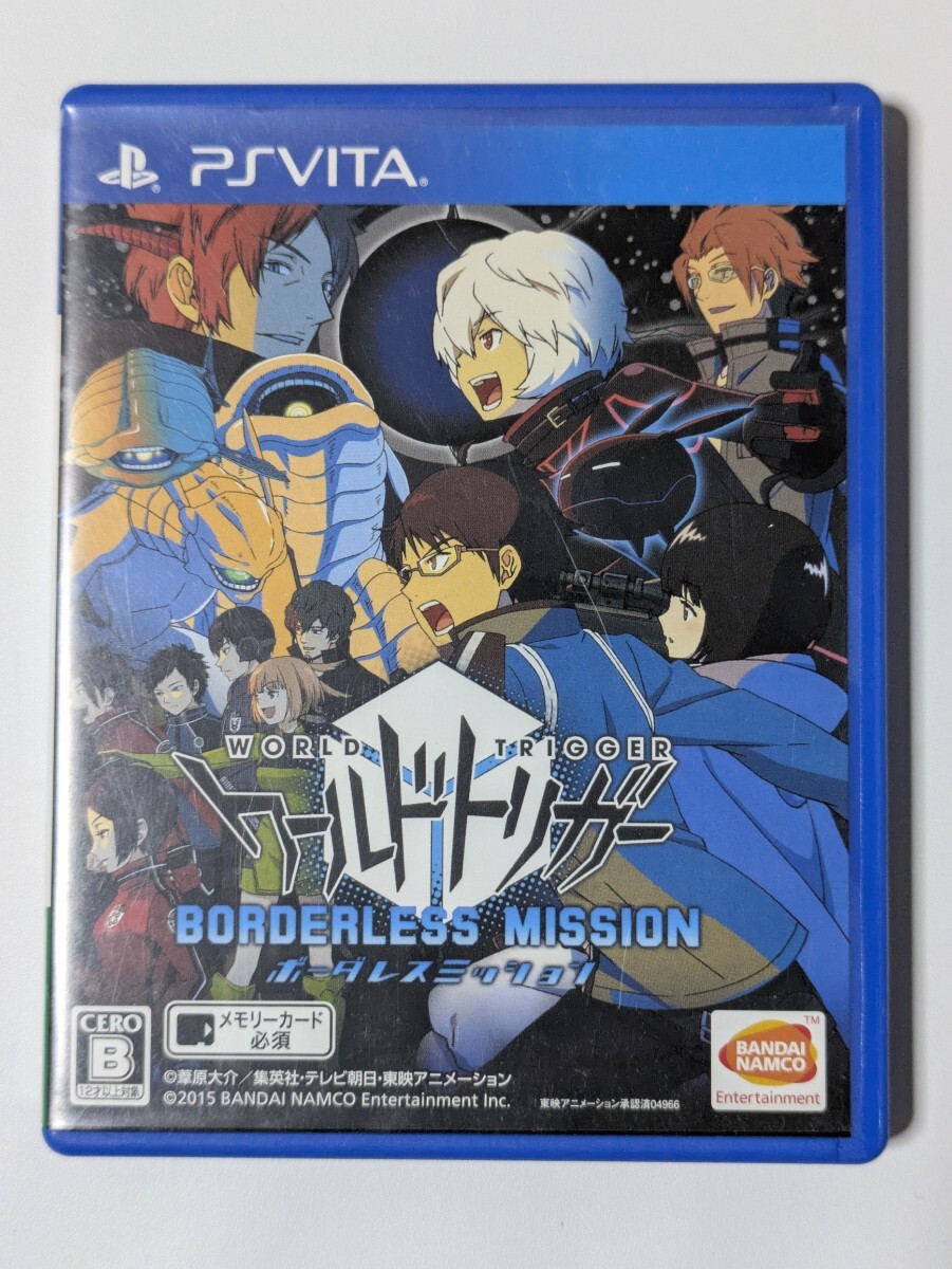 完璧 PS ボーダレスミッション｜Yahoo!フリマ ワールドトリガー Vita 携帯用ゲーム機本体