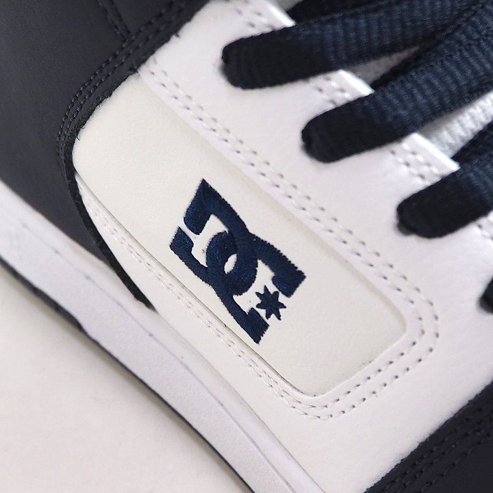 T213 новый товар DC SHOESti-si- обувь MANTECA 4 HI man teka - ikatto спортивные туфли темно-синий / белый 27cm