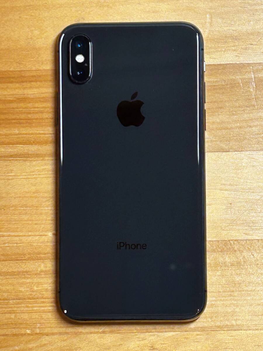 iPhone X 64GB スペースグレイ SIMロックなし ※バッテリー54%※_画像3