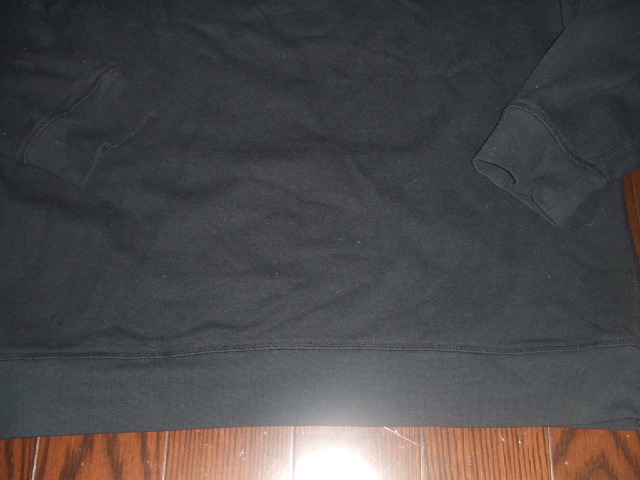 ★良品 リーバイス LEVI'S / ブラック スウェットパーカー 胸ロゴ 赤タグ / XL(肩幅51cm身幅60cm着丈71cm袖丈66cm) ★の画像9