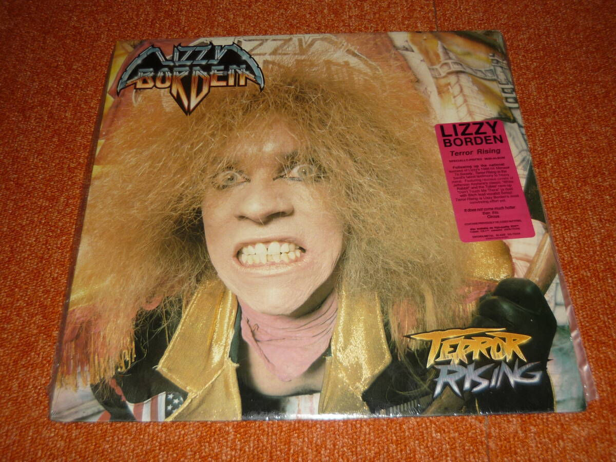 Lizzy Borden / Terror Rising ~ US / 1987 / Metal Blade Records SQ-73254 / シュリンク・ハイプステッカー付_画像1