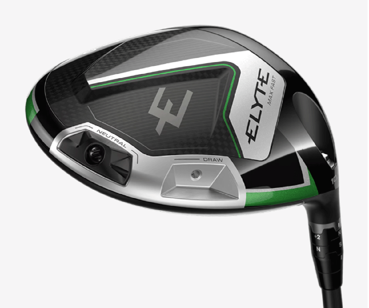 新品■2025.2■キャロウェイ■ELYTE-MAX FAST■W1:10.5■LIN-Q GREEN-40 for CALLAWAY カーボン■R■スイングデータのみをAI設計に活用■