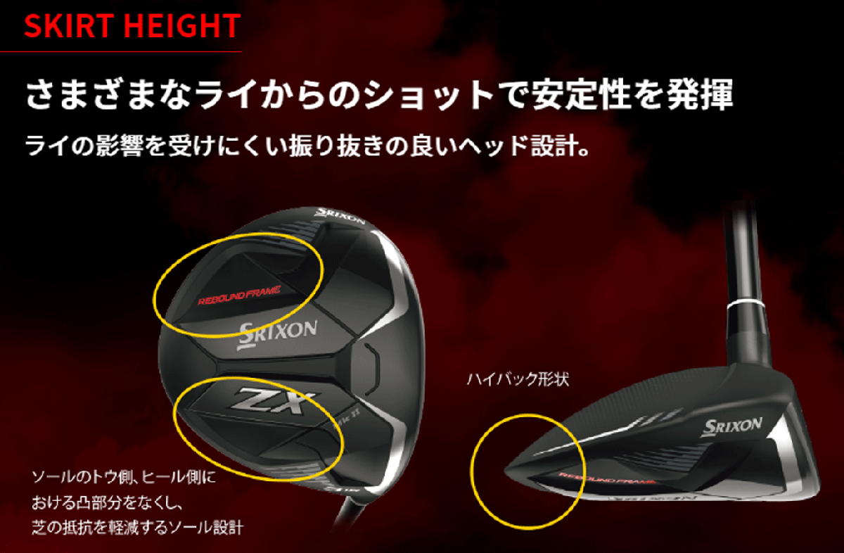 新品■2022.11■ダンロップ■スリクソン■ZX MkⅡ■W3■15.0■DIAMANA ZXⅡ-50■SR■フェース下部の反発エリア拡大 大きく反発力が向上■1