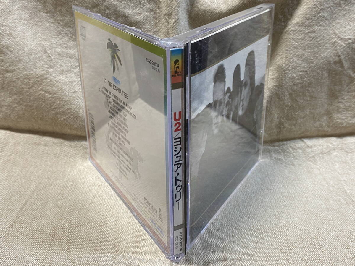 U2 - THE JOSHUA TREE P35D-20034 國內(nèi)初版 日本盤 稅表記なし3500円盤 帯付 廃盤 レア盤