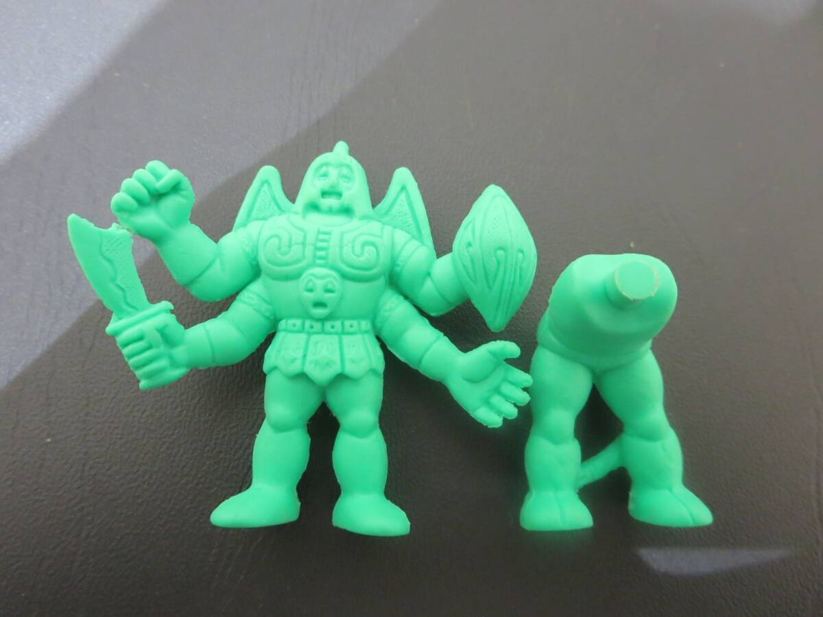42667-b キン消し キン肉マン 消しゴム サンタクロス 緑 当時物