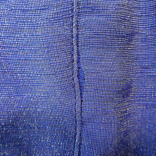 #anc ダナパリ DANAPARIS ジャケット 42 青 シルク混 ラメ 薄手 七分袖 レディース [847593]_画像7