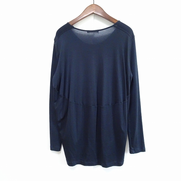 #anc ヴィヴィアンタム VIVIENNETAM カットソー 0 紺 異素材 レディース [858374]