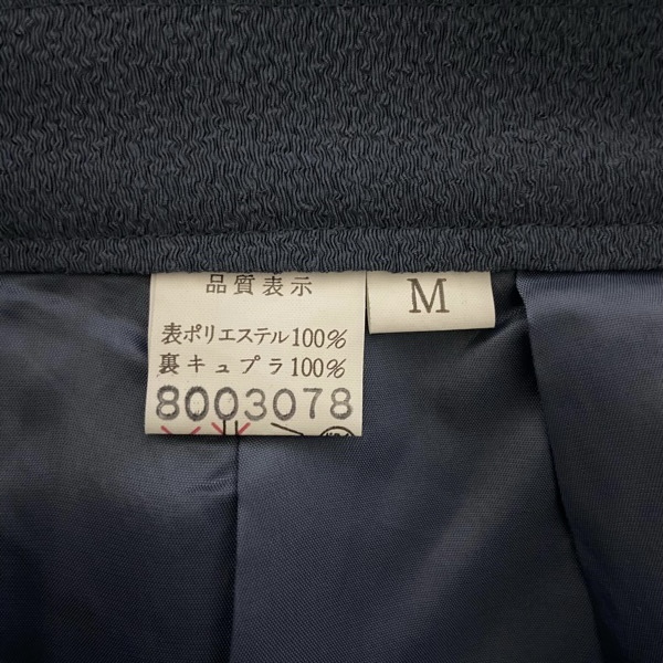 #anc サンネンザカ 三年坂 スカート M 紺 ちりめん プリーツ レディース [769110]