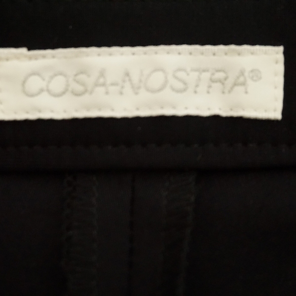 #anc コーザノストラ COSA-NOSTRA パンツ 42 黒 フリル レディース [774801]_画像5