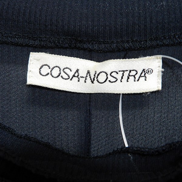 #anc コーザノストラ COSA-NOSTRA チュニック 黒系 五分袖 シースルー レディース [883733]_画像6